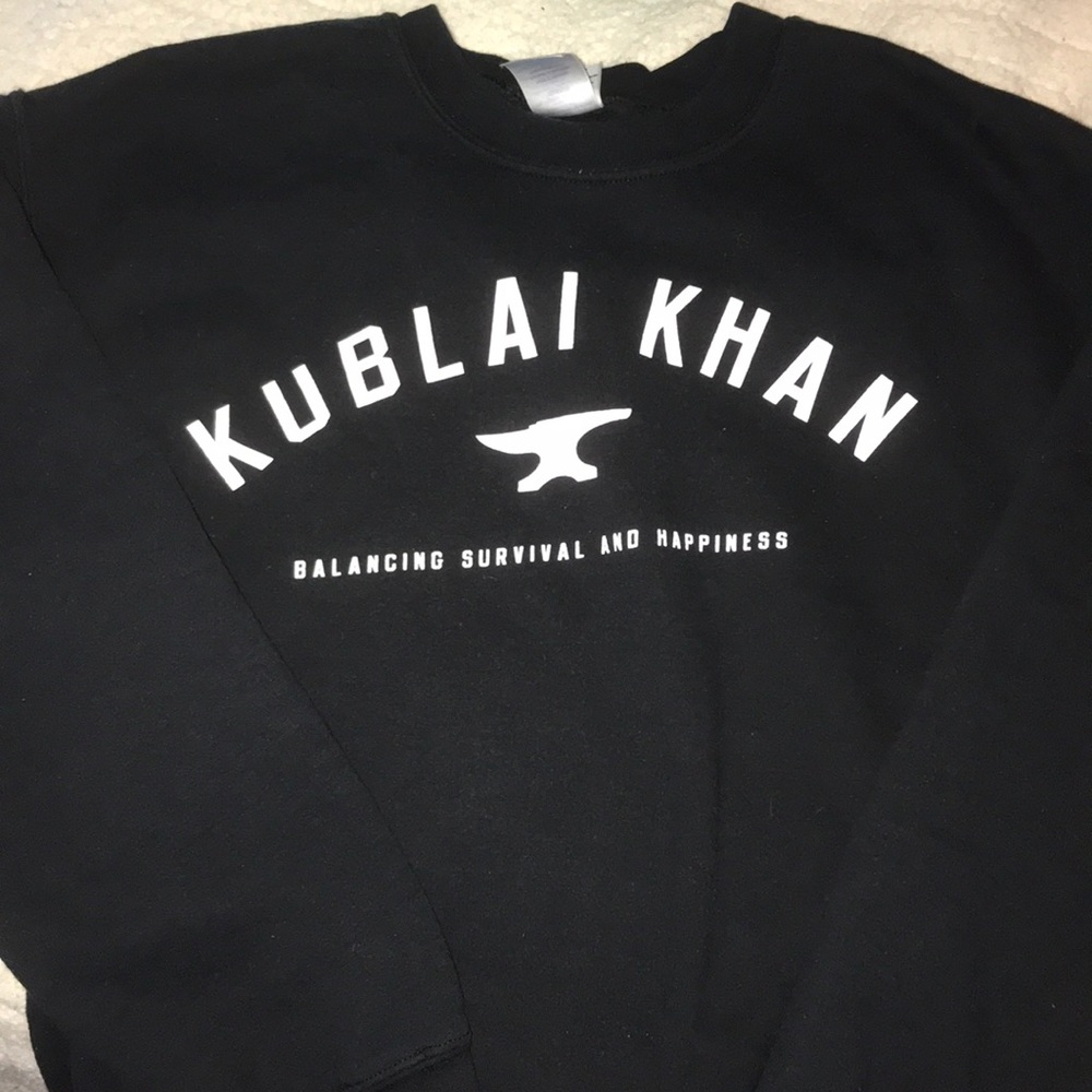 Kublai Khan Band Crew neck
